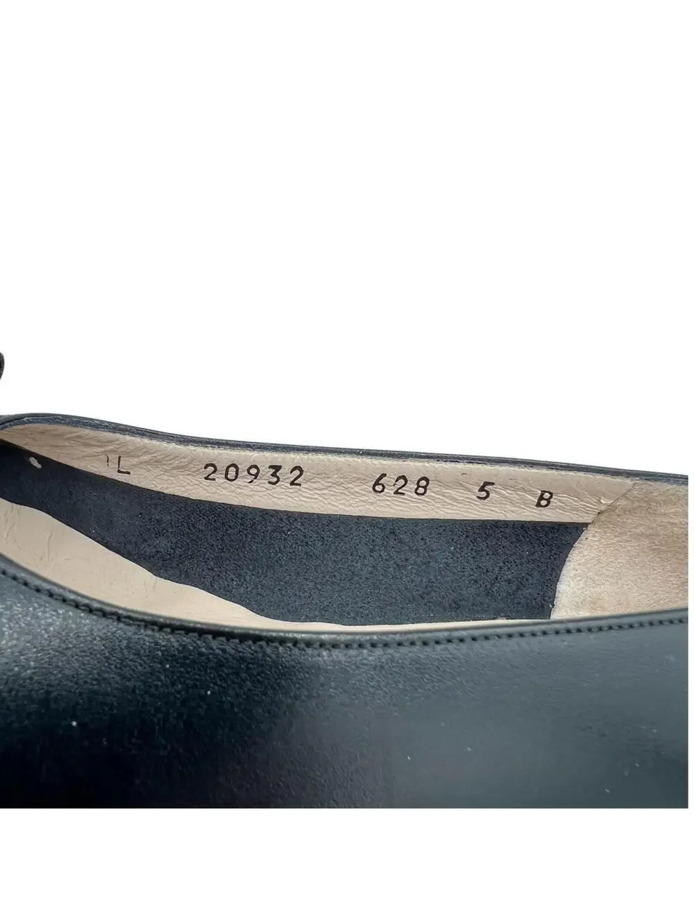 Vintage Salvatore Ferragamo Black Leather Bow Detail Pumps